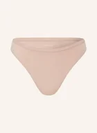 Majtki damskie - Calvin Klein Figi Perfectly Fit beige - miniaturka - grafika 1