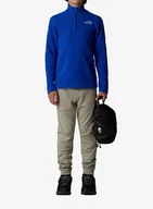 Bluzy sportowe męskie - Bluza dziecięca The North Face Glacier 1/4 Zip Pullover​ - tnf blue - miniaturka - grafika 1