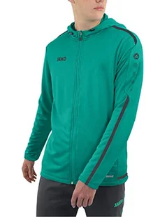 Jako Striker 2.0 męska kurtka z kapturem, turkusowa/antracyt, 3XL - Kurtki męskie - miniaturka - grafika 1