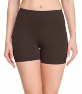 Legginsy - Merry Style Leginsy damskie krótkie bawełna MS10-392 Brązowy Xs - miniaturka - grafika 1