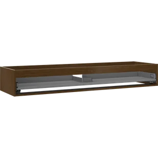 Mexen Box-A korpus szafki podumywalkowej 160 cm, 1 szuflada, orzech - 91AX0-1600-235-1-86 - Szafki łazienkowe - miniaturka - grafika 1