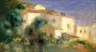 Plakaty - Galeria Plakatu, Plakat, Maison De La Poste, Cagnes, Auguste Renoir, 50x40 cm - miniaturka - grafika 1
