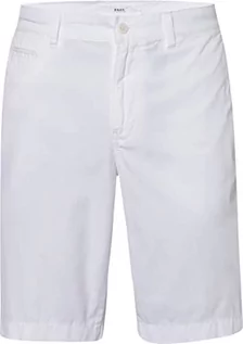 Spodenki damskie - BRAX Męskie szorty w stylu Bari Cotton Gab Sportive Chino-Bermudy klasyczne szorty, biały (White 99), 23 Kurz - grafika 1