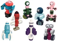Klocki - Klocki Magnetyczne Kosmos Rakieta Zestaw 56 ele. Magnetic Rocket Mix LEAN Toys - miniaturka - grafika 1