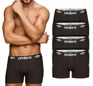 Bokserki męskie UMBRO bawełniane - 4-PAK - L - Majtki męskie - miniaturka - grafika 1