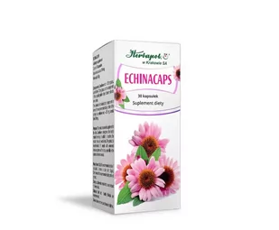HERBAPOL KRAKÓW Echinacaps 30kaps. HERBAPOL KRAKÓW 21HEWKAPEC - Suplementy naturalne - miniaturka - grafika 1