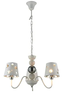 Biała nowoczesna lampa wisząca 7X D220 K0-R65 - Lampy sufitowe - miniaturka - grafika 1