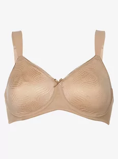 Triumph - Damski biustonosz z fiszbinami  minimizer, beżowy - Biustonosze - miniaturka - grafika 1