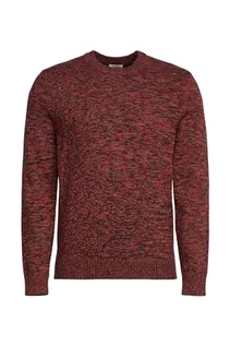 Swetry męskie - ESPRIT sweter męski, 515/oberżyna, XS - grafika 1