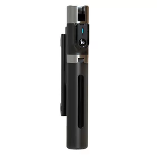 UCHWYT SELFIE - z odpinanym pilotem bluetooth i tripodem - P96 CZARNY - Selfie stick - miniaturka - grafika 1