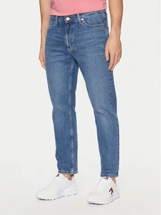 Tommy Jeans Jeansy DM0DM20512 Niebieski Tapered Fit - Spodnie męskie - miniaturka - grafika 1