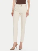 Spodnie damskie - Rinascimento Chinosy CFC0126225003 Beżowy Slim Fit - miniaturka - grafika 1