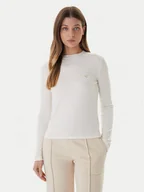Bluzki damskie - Guess Bluzka V6RI00 KD741 Écru Slim Fit - miniaturka - grafika 1