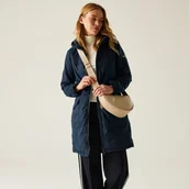 Kurtki i kamizelki sportowe damskie - Regatta Kurtka damska parka ocieplana przeciwdeszczowa Romine II Granatowy, Rozmiar: 46 - miniaturka - grafika 1