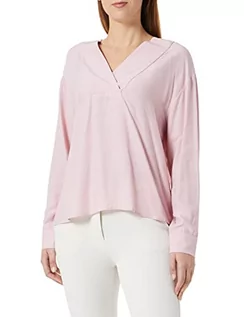 Bluzy damskie - Sisley Damska bluza 56ICLQ02O - różowa 223, M - grafika 1