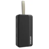 Powerbanki - Eveready PX30B - Powerbank 30000 mAh 2x USB-A (Czarny) - miniaturka - grafika 1