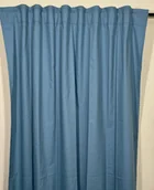 Zasłony - Zasłona Zen 140 x 280 cm niebieska - miniaturka - grafika 1