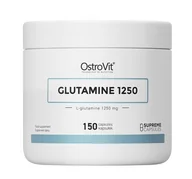 Aminokwasy - OstroVit Supreme Capsules Glutamine 1250mg 150 kaps. - miniaturka - grafika 1