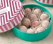 Fortnum & Mason Pink Marc De Champagne Truffles Różowe Trufle Czekoladowe 125g