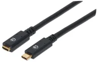 Kable USB - Manhattan Kabel USB 3.0 przedłużacz USB-C na USB-C 3.2 Gen1 M/F 1,0M - miniaturka - grafika 1