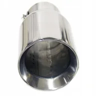 Akcesoria motoryzacyjne - KOŃCÓWKA TŁUMIKA WYDECHU nierdzewka okrągła na60mm - miniaturka - grafika 1