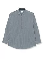 Koszule męskie - Seidensticker Męska koszula z długim rękawem Regular Fit, zielony, 39 - miniaturka - grafika 1