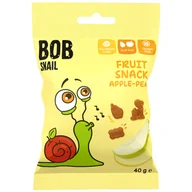 Przekąski dla dzieci - Bob Snail Żelki owocowe, jabłko, gruszka, 40 g - miniaturka - grafika 1