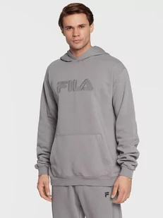 Bluza z kapturem Fila FAM0277-80027 S Szary (4064556362414_EU) - Bluzy męskie - miniaturka - grafika 1