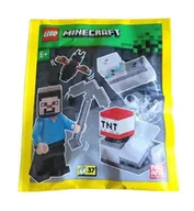 Klocki - LEGO Minecraft Zestaw - Steve in the Diamond Mine 662411 polybag klocki - miniaturka - grafika 1