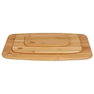 Deski do krojenia - Zestaw 3 desek do krojenia z drewna bambusa VEXA - miniaturka - grafika 1