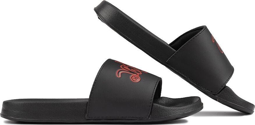 Lee Cooper Klapki damskie Lee Cooper czarno-czerwone LCW-24-42-2483LA 39
