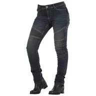 Odzież motocyklowa - Overlap OVP-IMO-HU-DT30 Imola dżinsy damskie, dopuszczenie do ruchu drogowego, kolor szary/niebieski, 30 - miniaturka - grafika 1