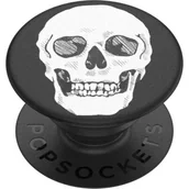 Uchwyty samochodowe do telefonów - POPSOCKETS Uchwyt i podstawka POPSOCKETS do telefonu Shaky Bones White) - miniaturka - grafika 1