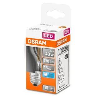 Osram żarówka LED E27 4W Classic P 4 000 K - Żarówki LED - miniaturka - grafika 1