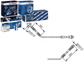 Przewody hamulcowe - Bosch Przewód hamulcowy giętki BOSCH 1987476054 1987476054 - miniaturka - grafika 1