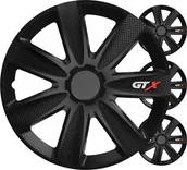 Kołpaki samochodowe - Kołpaki samochodowe 4szt. komplet gtx carbon czarny 17" cali color box - miniaturka - grafika 1