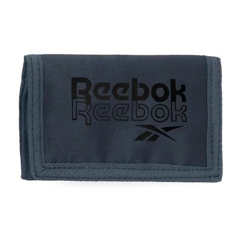 Reebok Portfel, jeden rozmiar, Niebieski, Talla única, Portfel