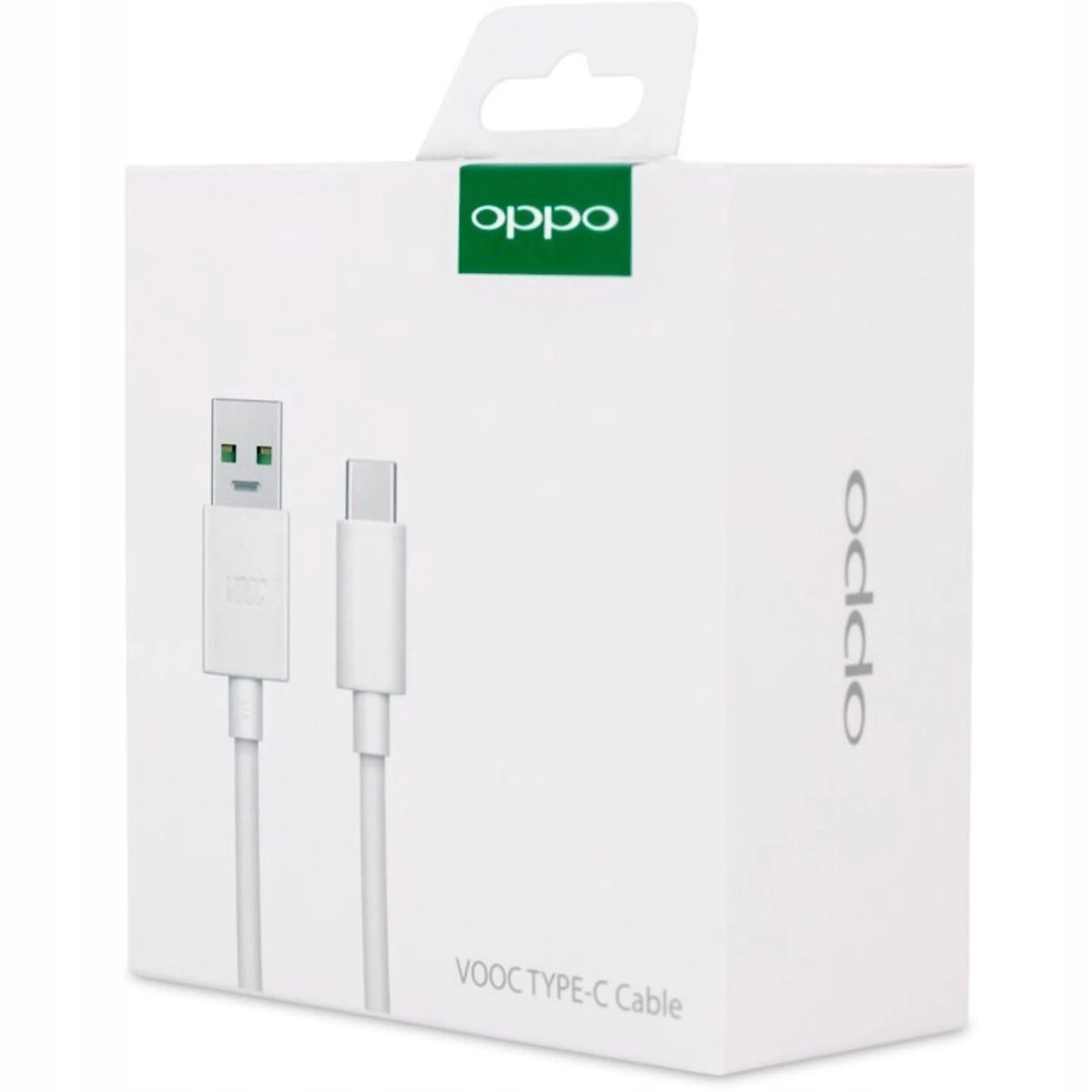 KABEL USB-A - USB-C OPPO SUPERVOOC WHITE