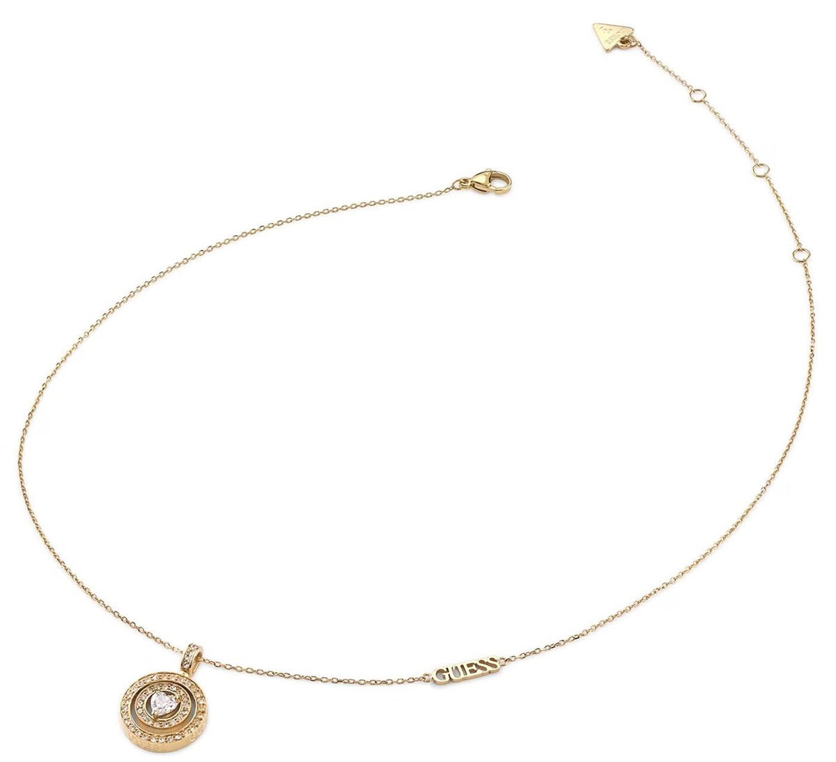 Naszyjnik Guess M'ama Non M'ama JUBN04658JWYGT/U serce
