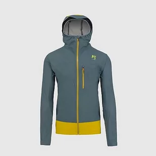 Karpos 2500758-043 LOT RAIN JKT Kurtka męska NORTH ATLANTIC/LEMON CURRY Rozmiar XXL - Kurtki męskie - miniaturka - grafika 1