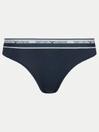 Majtki damskie - Emporio Armani Underwear Komplet 2 par fig brazylijskich 163334 4R227 00135 Granatowy - miniaturka - grafika 1
