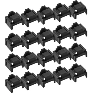 InLine 55722N bloker portów Blokada portu + klucz RJ-45 Czarny Plastik 20 szt. - Kontrola dostępu - miniaturka - grafika 1