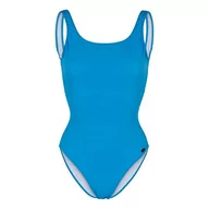 Stroje kąpielowe - Fashy Damski kostium kąpielowy, jednoczęściowy niebieski niebieski 38B - miniaturka - grafika 1