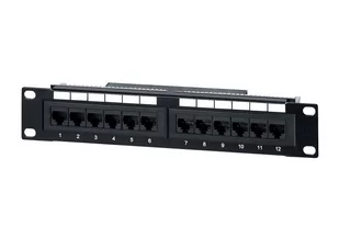 Panel krosowy EQUIP, 12 portów - Pozostałe akcesoria sieciowe - miniaturka - grafika 1