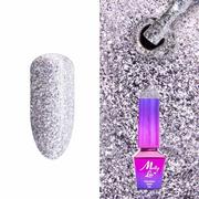 Lakiery hybrydowe - Molly Lac Lakier hybrydowy MollyLac Luxury Glam Mr Silver 5 ml Nr 546 - miniaturka - grafika 1