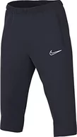Spodnie męskie - Nike Spodnie męskie 3/4 Knit Soccer Pants M Nk Df Acd23 3/4 Pant Kp, obsydian/Obsydian/White, DR1365-451, XS - miniaturka - grafika 1