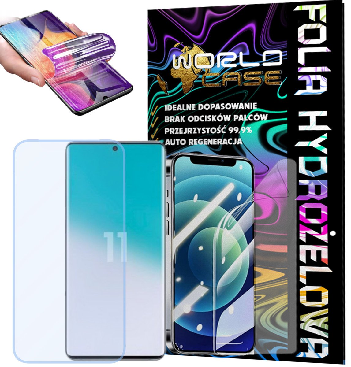 FOLIA HYDROŻELOWA OCHRONNA DO SAMSUNG S11 NA EKRAN MOCNA