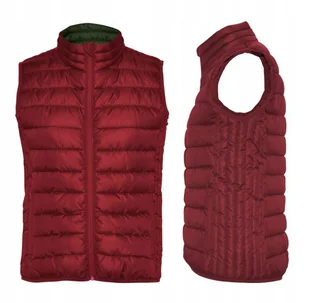Kamizelka Damska Pikowana ROLY RA5093 Bezrękawnik BORDO XXL - Kamizelki damskie - miniaturka - grafika 1