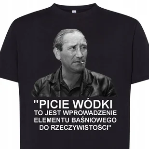 Koszulka Film Jan Himilsbach Cytaty M Czarna 3213 - Koszulki męskie - miniaturka - grafika 1