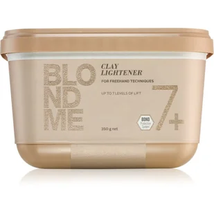 Schwarzkopf BlondMe, Clay Lightener, rozjaśniacz glinkowy, 350g - Farby do włosów i szampony koloryzujące - miniaturka - grafika 1